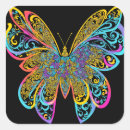Search for mandala square stickers Yoga