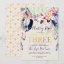 Search for dreamcatcher invitations Watercolor