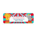 Search for carnival birthday return address labels Shower