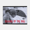 Search for beware of dog doormats Cute