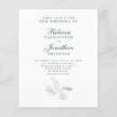 Search for beach 4x5 wedding invitations Emerald green