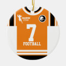 Search for football jersey christmas tree decorations Number