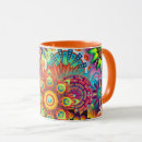 Search for floral mandala mugs Boho