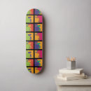 Search for pop art skateboards Charlie brown