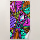 Search for neon beach towels Abstract