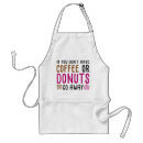 Search for funny donut aprons Coffee