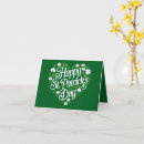Search for st patricks day cards Shamrock