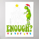 Search for christmas tree lights posters Jolly enough