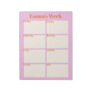 Search for weekly planner notepads Simple
