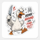 Search for cartoon goose stickers Cute