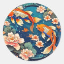 Search for vintage fish stickers Koi
