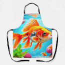 Search for goldfish aprons Swimming fish