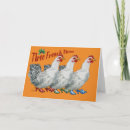Search for three french hens christmas cards Chickens