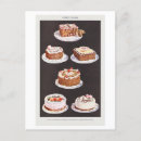 Search for vintage cake postcards Dessert