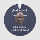 Search for scottish highland cow christmas tree decorations Animal