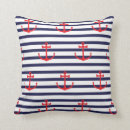 Search for navy and red cushions White