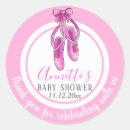 Search for baby shoes shower stickers Pink
