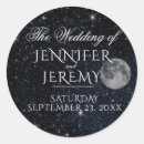 Search for starry night wedding stickers Galaxy