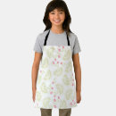 Search for hand drawn flowers aprons Pink