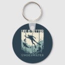 Search for divers key rings Scuba diver