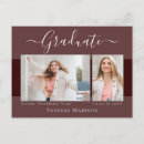Search for graduation announcement postcards University