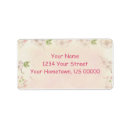 Search for dogwood return address labels Pink