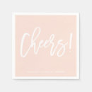 Search for cheers napkins Lettering