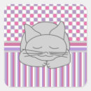 Search for lazy cat stickers Kitten