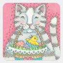Search for easter kitten stickers Cute