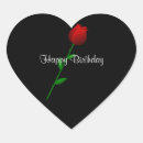 Search for heart design stickers Happy birthday