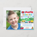 Search for transportation birthday invitations Cars
