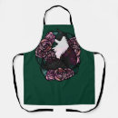 Search for tuxedo cat aprons Garden
