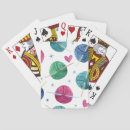 Search for knitted pattern playing cards Design
