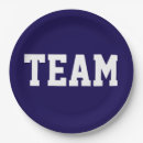 Search for team paper plates Athletic