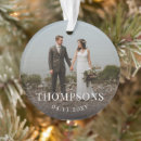 Search for acrylic christmas tree decorations Married and merry