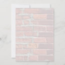Search for brick wall invitations Urban