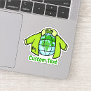 Search for protect the earth stickers Green