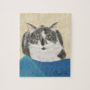 Search for cat painting puzzles Painted