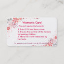 Search for humorous business cards For her