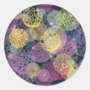 Search for abstract composition stickers Blue