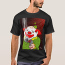 Search for killer clown tshirts Clowns