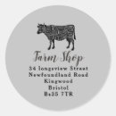 Search for meat cuts stickers Animal