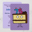Search for birthday cake 75th birthday Party