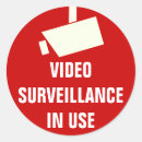 Search for surveillance camera stickers Security