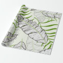 Search for green leaves wrapping paper Branch