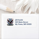 Search for freedom return address labels Patriotism