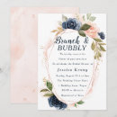 Search for geometric bridal shower invitations Rose gold