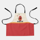 Search for red cat aprons Funny
