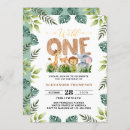 Search for jungle 1st birthday invitations Wild one party