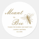 Search for thank you gold wedding stickers Simple